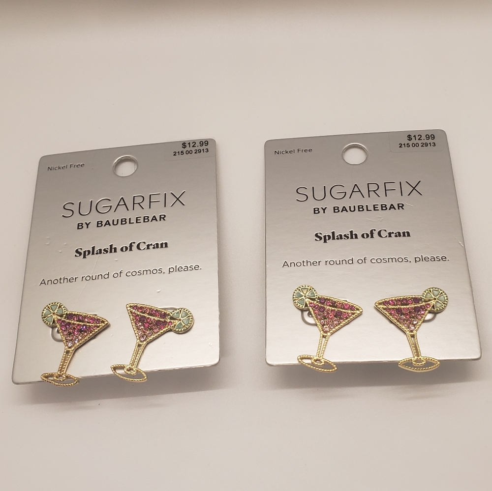 Sugarfix by BaubleBar Earrings & Ring Jewelry Lot - Picture 5 of 14